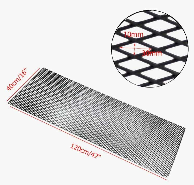 Seat Zigzag Dizayn 3D Style ABS Plastik Panjur Teli 120x40 cm Siyah