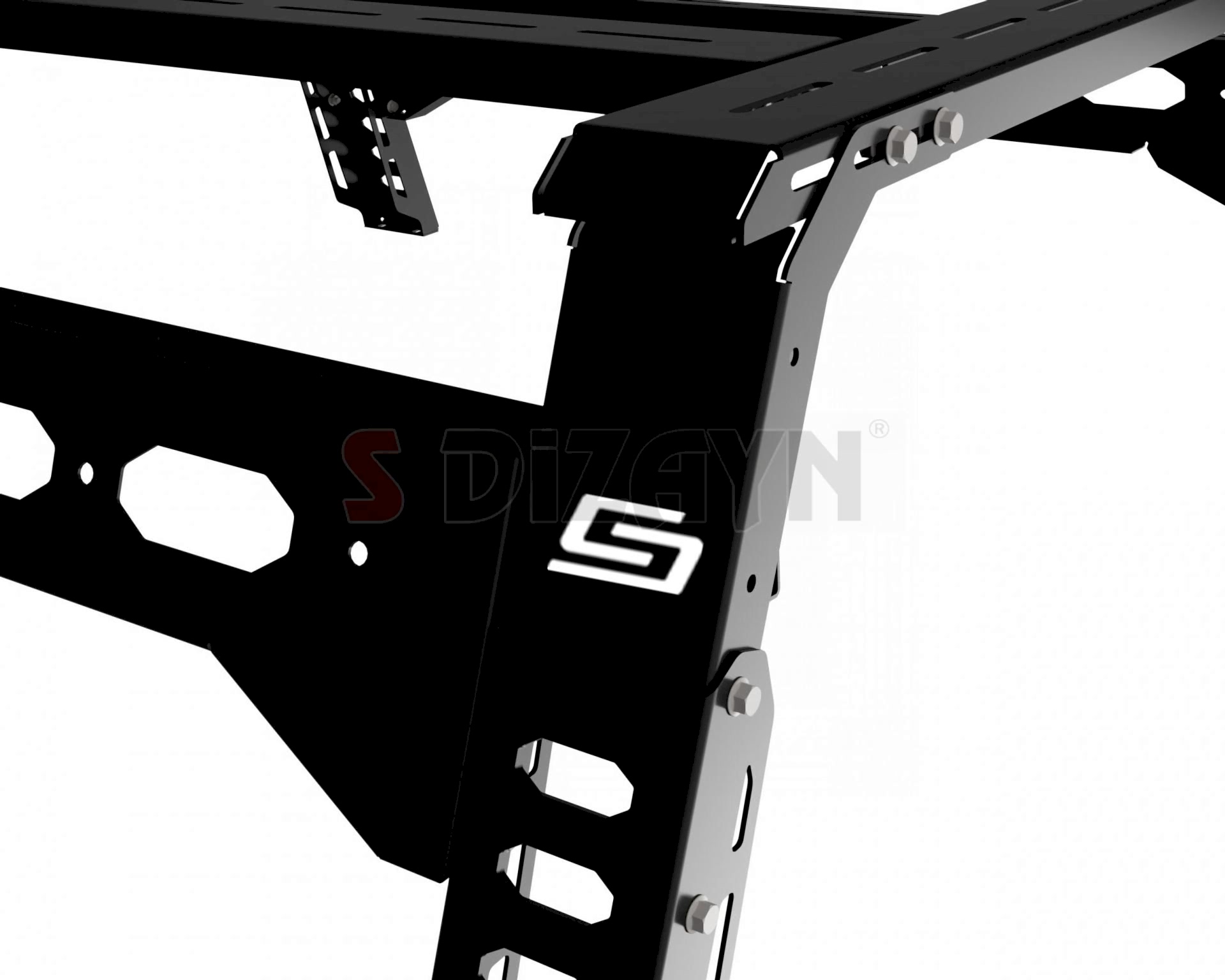 S-Dizayn SDX 4WD Off Road Toyota Hilux 8 Pickup Çadır Taşıyıcı 2015 Üzeri