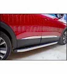 Peugeot 3008 Uyumlu Yan Kapı Çıtası -2016 Paslanmaz Çelik Parça