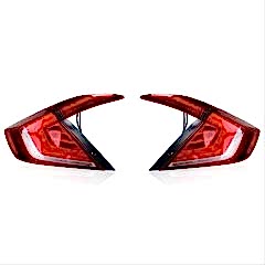 Honda Civic Uyumlu Fc5 2016-2021 Hareketli LED Stop Kırmızı