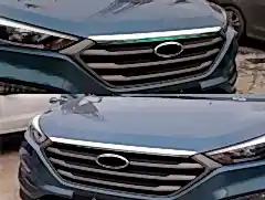 Hyundai Tucson Uyumlu 2015 2020 Ön Kaput Koruma Krom Parça