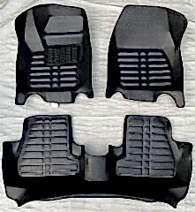 Ford Focus 4 Serisi Uyumlu 2018 Sonrası 5D Havuzlu Karbon Dizayn Paspas Seti