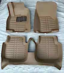 Skoda Suber B Uyumlu 2015 Sonrası 5D Havuzlu Bej Renk Paspas Seti