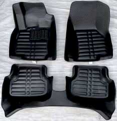 Audi A3 8V HB ve Sedan Uyumlu 2013-2020 5D Havuzlu Karbon Dizayn Paspas Seti