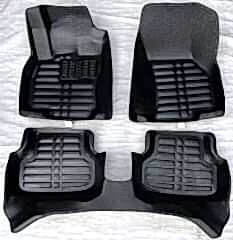 Volkswagen T-Roc Uyumlu 2019 Sonrası 5D Havuzlu Karbon Dizayn Paspas Seti