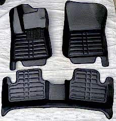 Renault Megane 4 Uyumlu 2016 Sonrası 5D Havuzlu Karbon Dizayn Paspas Seti