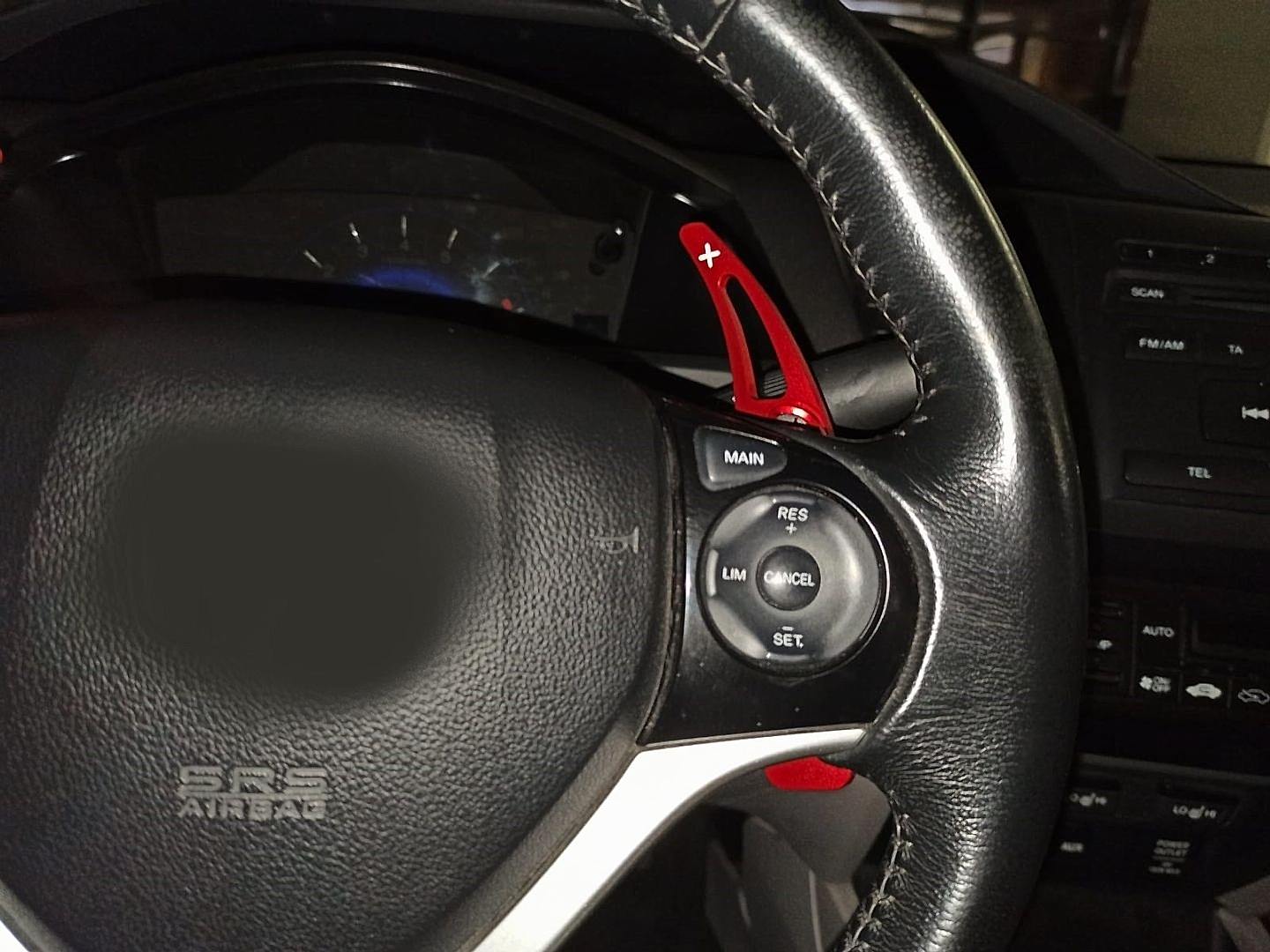 Honda Civic Uyumlu Fb7 2012-2015 Paddle Shift (F1 Vites Kulakçık) Kırmızı