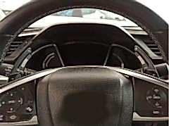 Honda Civic Uyumlu Fc5-Fk7 2016-2020 Savanını Paddle Shift Black