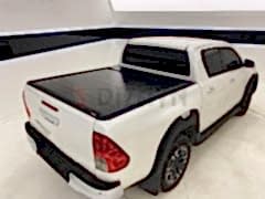 Fiat Fullback Uyumlu S-Back Sürgülü Kapak Siyah V1 2016 Üzeri Parça