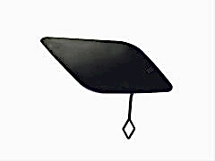 W212 E Uyumlu Serisi 2009-2013 (Makyajsız Kasa) Ön Tampon Çeki Demir Kapağı - 2128850126