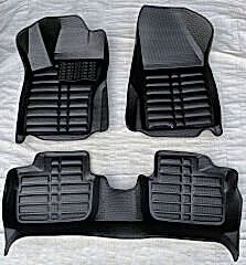 Fiat Egea Cross Uyumlu 2020 Sonrası 5D Havuzlu Karbon Dizayn Paspas Seti