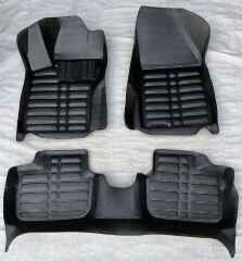 Kia Sportage Uyumlu 2016-2021 5D Havuzlu Karbon Dizayn Paspas Seti