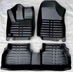 Opel Crossland Uyumlu 2017 Sonrası 5D Havuzlu Karbon Dizayn Paspas Seti