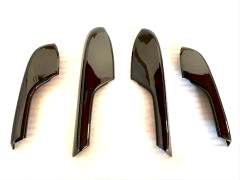 Honda Civic Uyumlu Fc5 2016-2020 Kapı Kolçak Arkası Kaplama Piano Black