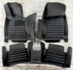 Mercedes C Serisi W206 Uyumlu 2021 Sonrası 5D Havuzlu Karbon Dizayn Paspas Seti