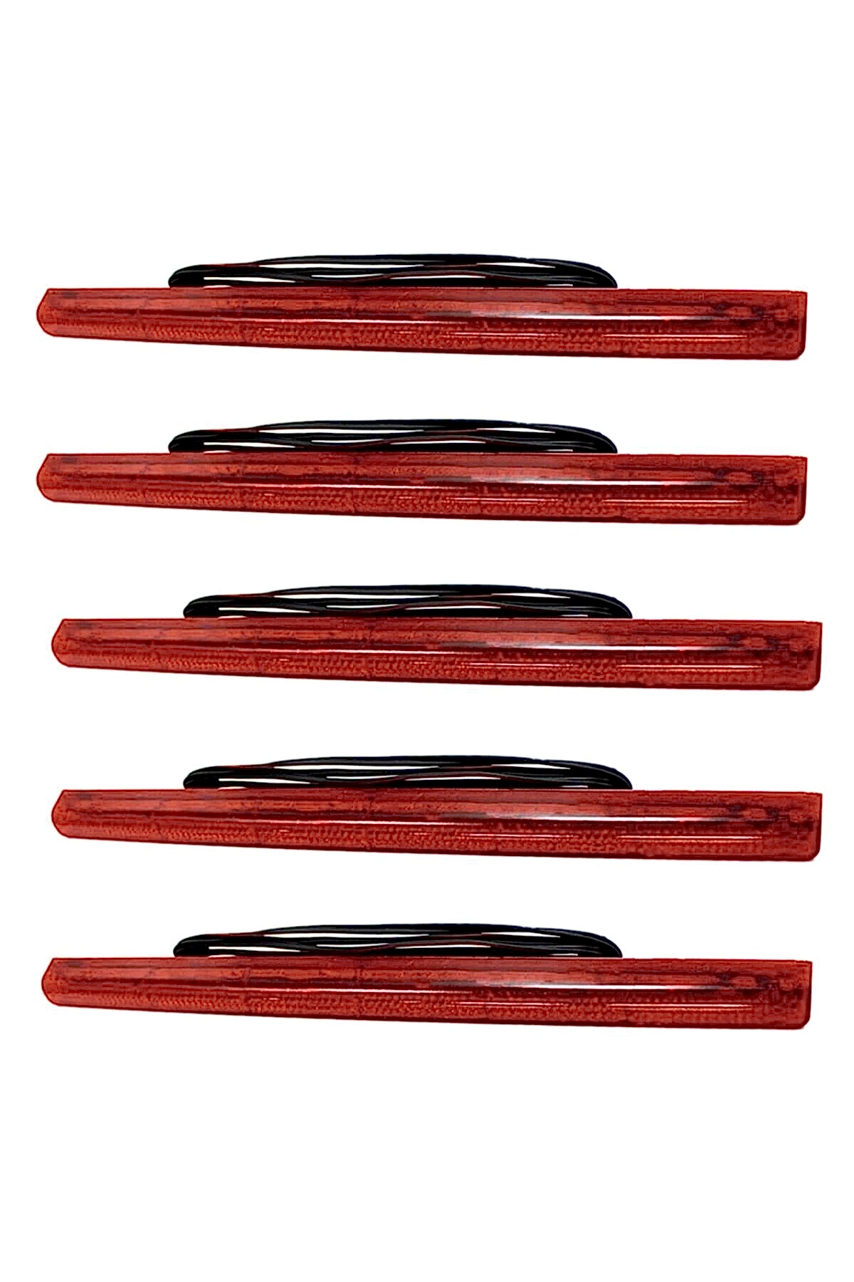Oto Spoiler Işığı Kırmızı Led Uzun Tip 39 cm 12 Volt 5 Adet