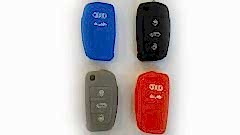 Audi Silikon Uyumlu Anahtar Kılıfı Sustalı