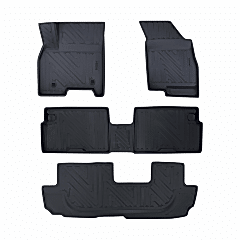 Chery Tiggo 8 Pro 2020 Sonrası 7 Koltuklu Premium Seri Araca Özel 3D Havuzlu Oto Paspas | Avantgarde