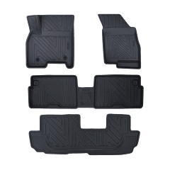 Chery Tiggo 8 Pro 2020 Sonrası 7 Koltuklu Premium Seri Araca Özel 3D Havuzlu Oto Paspas | Excellent