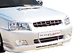 Hyundai Accent LC Ön Tampon Altı (Benzinli) Fiber 2000-2003