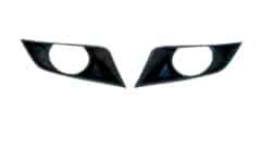 Ford Ranger Uyumlu 2012-2016 Ön Sis Çerçevesi Kaplama Siyah Kalın