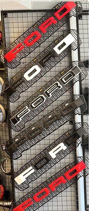 Ford Ranger Uyumlu Wildtrak T7 2015-2017 Gündüz Ledli Ön Panjur