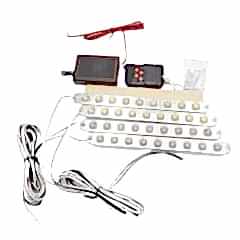 4X9 Ledli Panjur İçi Çakar Lamba Sarı Sarı - Sarı Sarı 24V/Lapa182-3