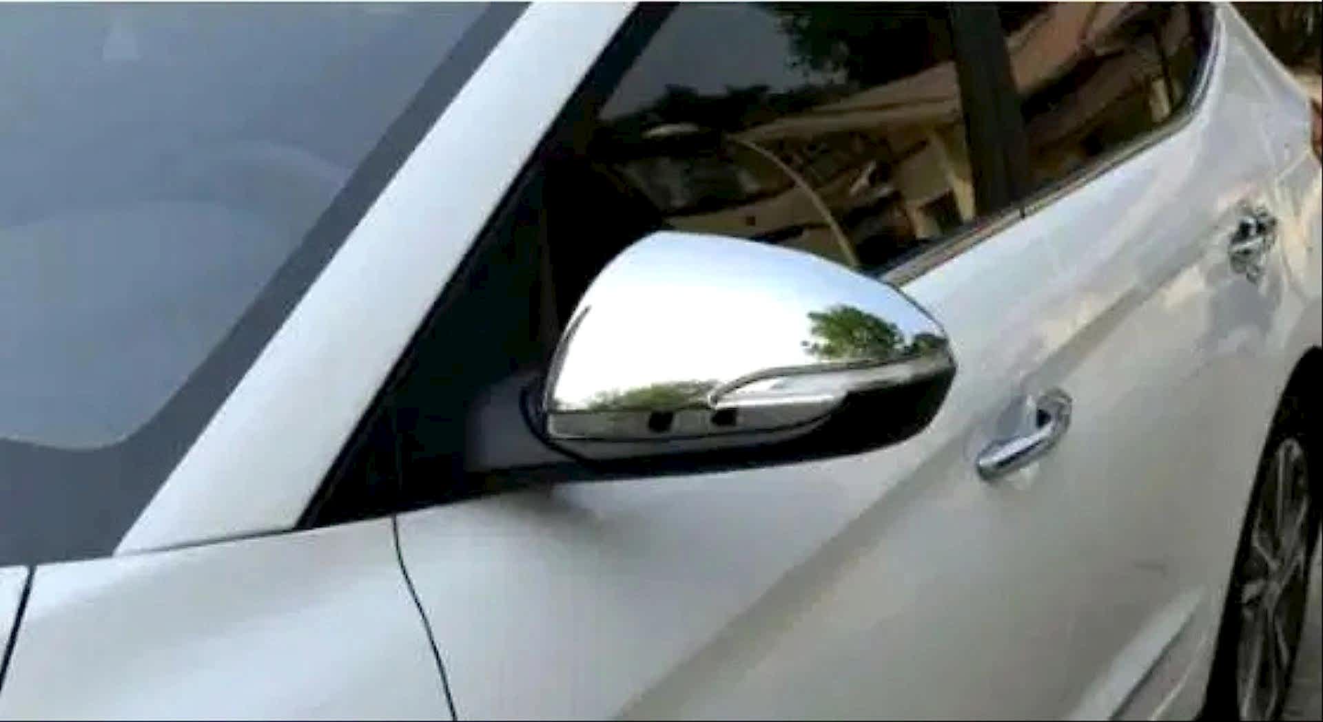 Hyundai Elantra Uyumlu 2016-2018 Ayna Kapağı Nikelaj