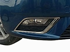 Seat İbiza Uyumlu 5 5F Sis Farı Çerçevesi 2 Parça Krom 2013 Ve Sonrası