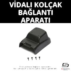 S-Dizayn Citroen C-Elysee Vidalı Kol Dayama Kolçak Alt Adaptör 2012 Üzeri A+ Kalite