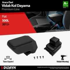 Fiat 500L Uyumlu Kol Dayama Kolçak ABS Vidalı Siyah 2012 Üzeri A+Kalite Parça