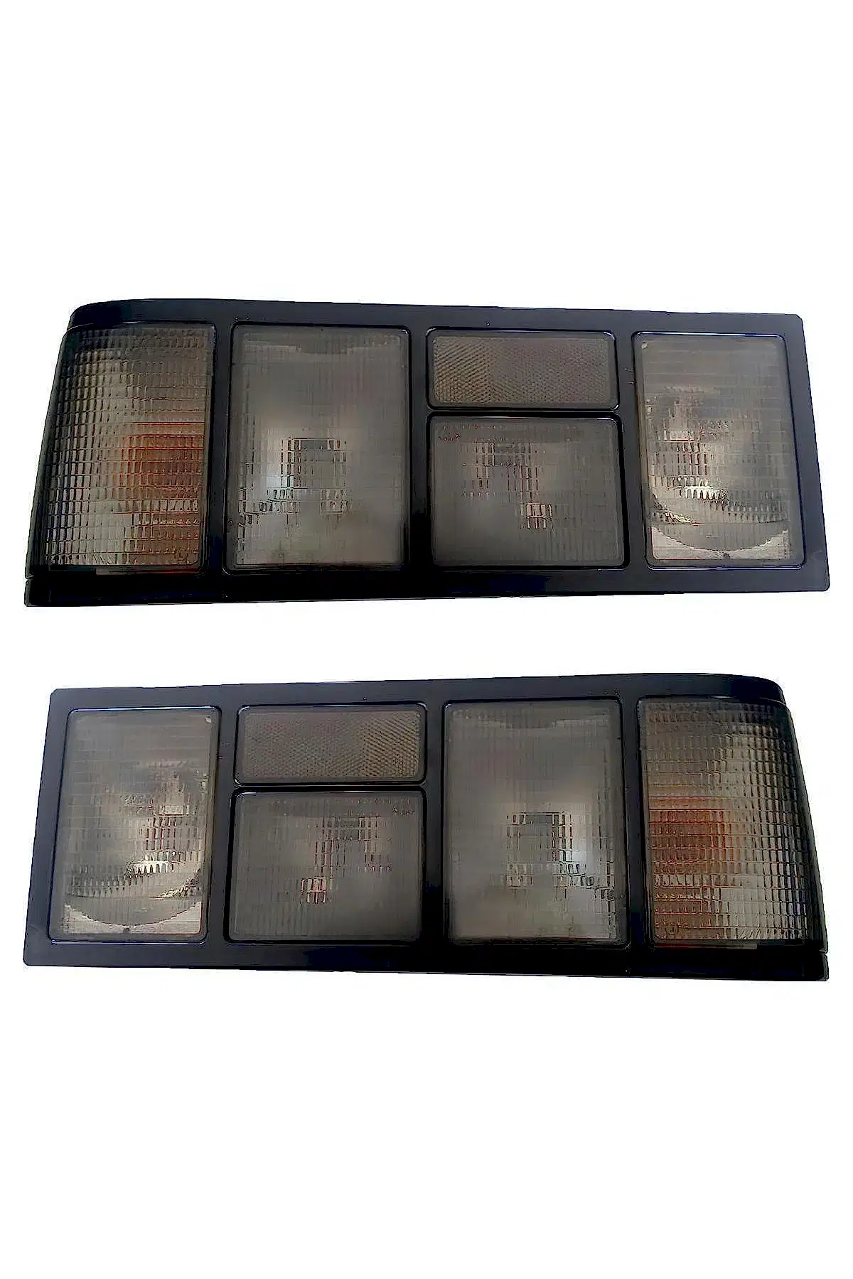 Farsan Stop Lambası Tofaş Doğan Şahin Slx 95 Uyumlu Komple Füme Sağ-sol Takım -Duysuz (içten Vidalı)