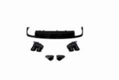 A6 2019+ Uyumlu S6 Difüzör & Siyah Egzoz Seti - (S-Line İçin) Parça