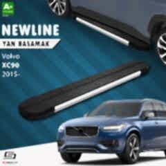 S-Dizayn Volvo XC90 2 NewLine Krom Yan Basamak 193 Cm 2015 Üzeri A+ Kalite