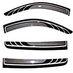 Nissan Navara 2015 Benekli Cam Rüzgarlığı 4Lü Parça