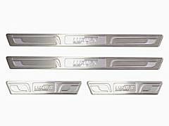 Hyundai Kona Uyumlu Luxury Kapı Eşiği 4 Parça Krom 2018 Ve Sonrası