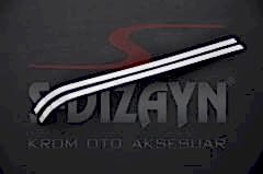 Fiat Fiorino Uyumlu Krom Sürgülü Kapı Çıtası 2 Parça 2008 Üzeri