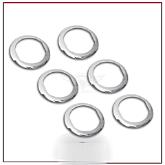 Dacia Duster Uyumlu Kaput Üstü Havalandırma Çerçevesi 2010-2018 Paslanmaz Çelik Parça