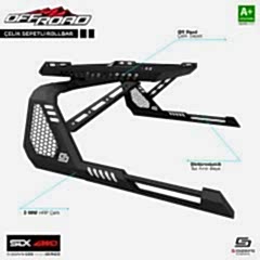 S-Dizayn SDX 4WD Off Road Isuzu D-Max 3 Sepetli Çelik Roll Bar V1 2019 Üzeri