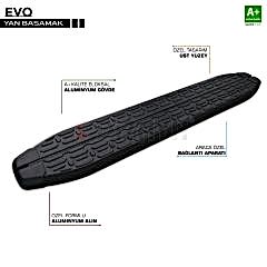 S-Dizayn MG E-HS Evo Siyah Yan Basamak 183 Cm 2021 Üzeri