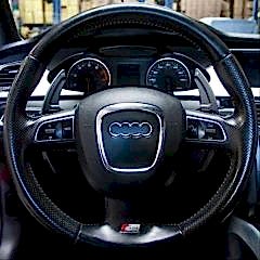 Audi A3 Uyumlu & A4 & A5 (2013-2016) Paddle Shift (F1 Vites Kulakçık) - Siyah