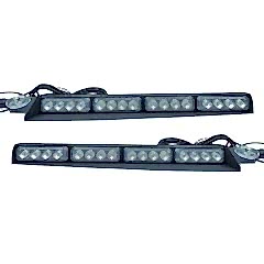 Çakar lamba vantuzlu 2'li set 12-30v kırmızı-kırmızı / LAPA542-2