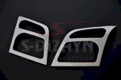 Ford Connect Uyumlu Krom Far Çerçevesi 2 Parça 2002-2009