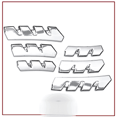 Renault Clio Uyumlu 5 Ön Panjur Alt Çıtası -2019 Paslanmaz Çelik Parça