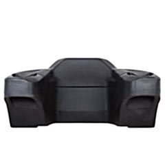 Atv Çantası Uyumlu Arka Lux 140 Litre, Mat Siyah ,Kilitli Pe