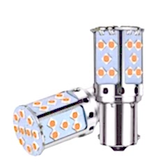 1156 Dekoratif led ampul tek duy canbuslı 24v turuncu / LAAM945-2