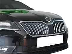 Skoda Super Uyumlu B8 Ön Panjur 16 Parça Krom 2015-2019