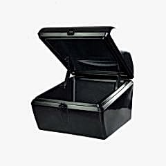 Motosiklet Servis Uyumlu Çantası Maxi Box Siyah 180 Litre, Kilitli, Kaldıraç Pe