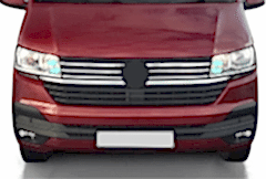Volkswagen Transporter Uyumlu 45297 Ön Panjur Paslanmaz Çelik -2019 Parça
