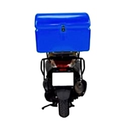 Motosiklet Servis Uyumlu Çantası Maxi Box Mavi 180 Litre, Kilitli, Kaldıraç Pe
